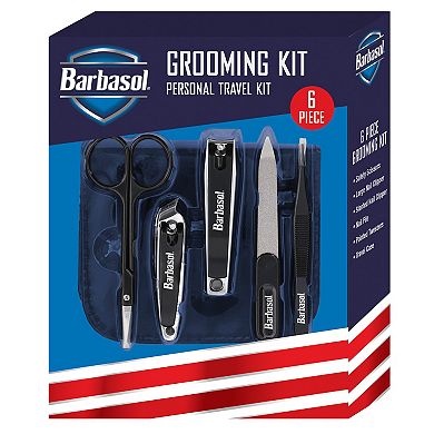Barbasol 6-pc. Personal Grooming Travel Kit