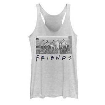 Juniors' Friends Group Skyline Portrait Tank Top