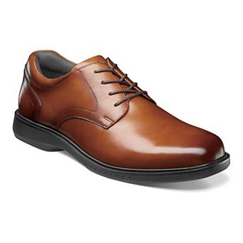 Nunn Bush® Kore Pro Men's Leather Plain Toe Oxford Shoes
