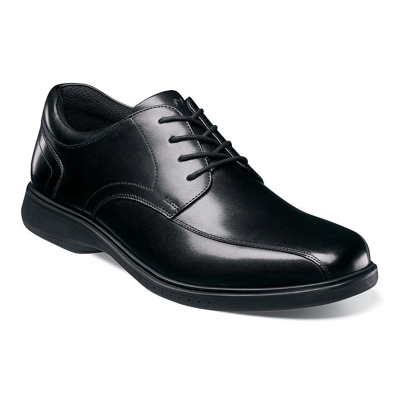 Nunn Bush® Kore Pro Men's Leather Oxford Shoes, Size: 10.5 XW, Black