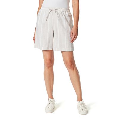 Women's Gloria Vanderbilt Jenna Linen Bermuda Shorts