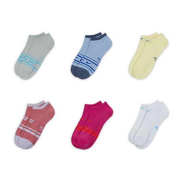 Nike Everyday Lightweight No-Show Training Socks (6 Pairs)