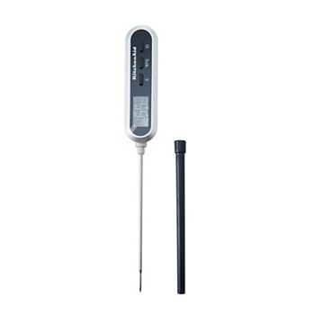 KitchenAid Rapid Response Digital Kitchen Food Thermometer Black