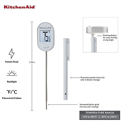 KitchenAid Programmable Wired Probe Thermometer & Timer