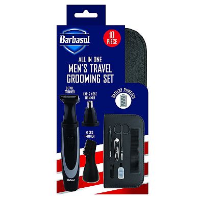 Barbasol All-in-One 10-pc. Men's Travel Grooming Kit