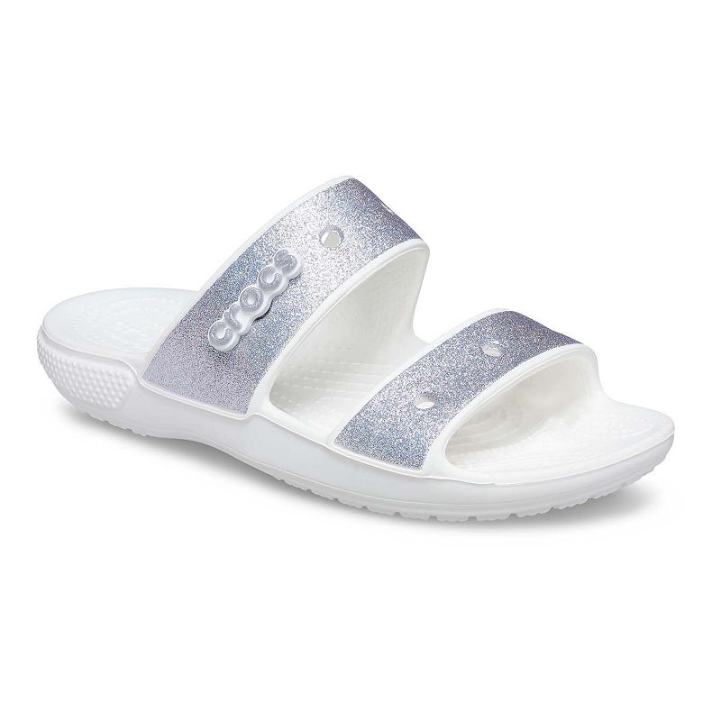 78232988 Crocs Classic Glitter II Adult Slide Sandals, Mens sku 78232988
