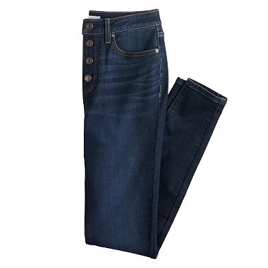 Women's LC Lauren Conrad Slimming-Pocket High-Waisted Super Skinny Jeans