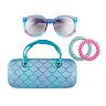 Girls Elli by Capelli 4-pc. Holographic Mermaid Sunglasses & Hair Coils Set
