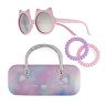 Girls Elli by Capelli 4-pc. Kitty Shimmer Sunglasses & Hair Coils Set