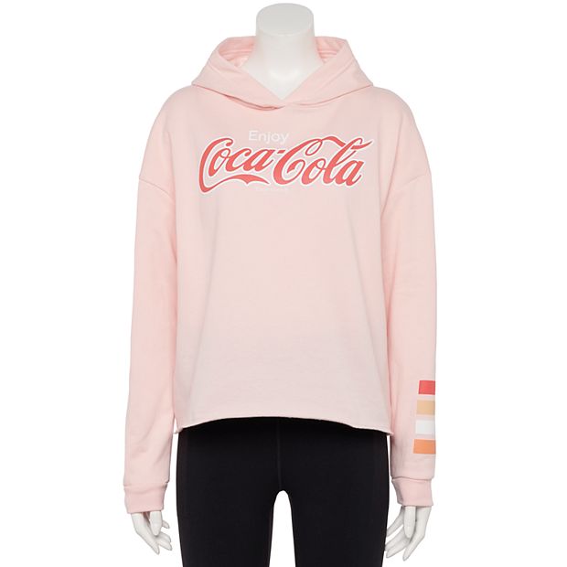 Coca cola cropped discount hoodie