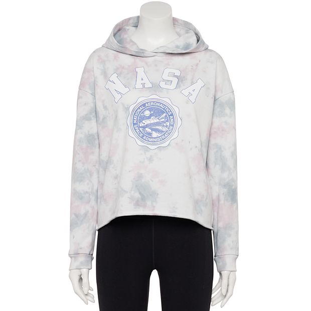 Cropped sales nasa hoodie