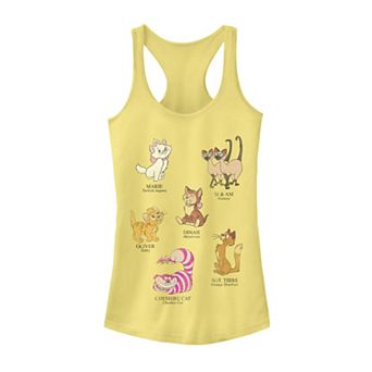 Disney's Mickey And Friends Cat Names And Breeds Tank Top