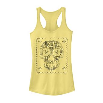 Disney / Pixar's Coco Sugar Skull Characters Guitar Tank Top