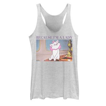 Disney's The Aristocats Marie "Because I'm A Lady" Portrait Juniors' Tank Top