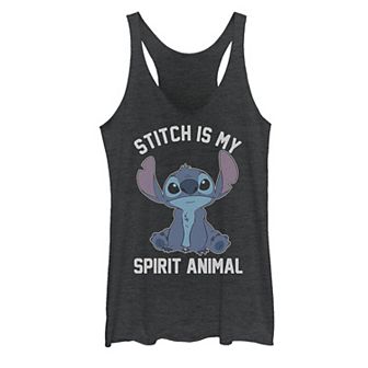 Disney's Lilo & Stitch Juniors' Sitting Spirit Animal Tank Top