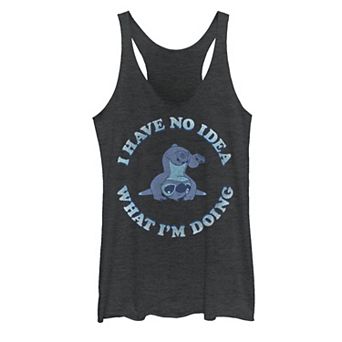 Disney's Lilo & Stitch I Have No Idea What I'm Doing Juniors' Tank Top