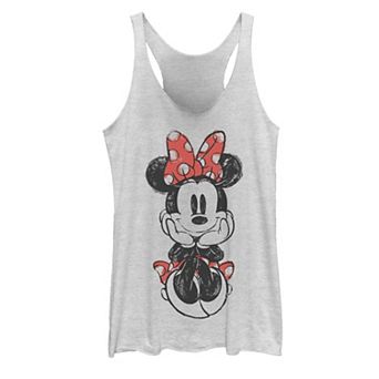 Disney's Mickey And Friends Minnie Mouse Doodle Juniors' Tank Top
