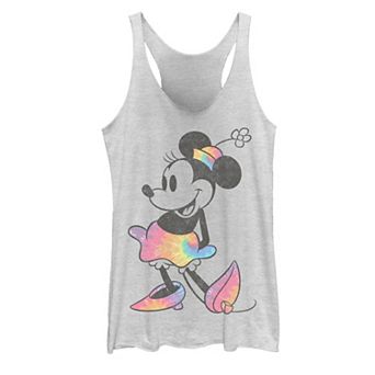 Disney's Minnie Mouse Tie Dye Bow Juniors' Tank Top