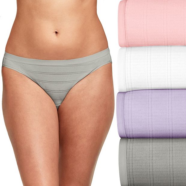 Women's Hanes® Ultimate® 4-Pack Comfort Flex Fit® Bikini Underwear