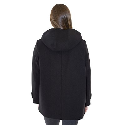 Women's Nine West Hooded Duffle Coat