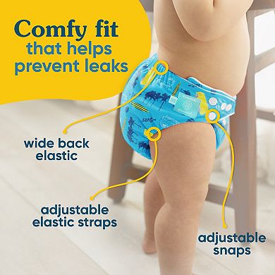 Charlie Banana Hybrid All-in-One Reusable Cloth Diapers - 3 Pack