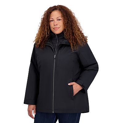 Plus Size ZeroXposur Deonna 3-in-1 Systems Jacket