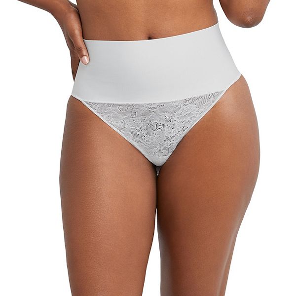 Women's Maidenform® Tame Your Tummy Lace Thong Panty DM0049