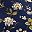 Navy Nice Flowers