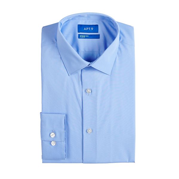 Kohls apt 9 slim fit hot sale dress shirt