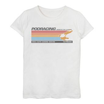 Girls 3-16 Star Wars Retro Line Podrace Graphic Tee