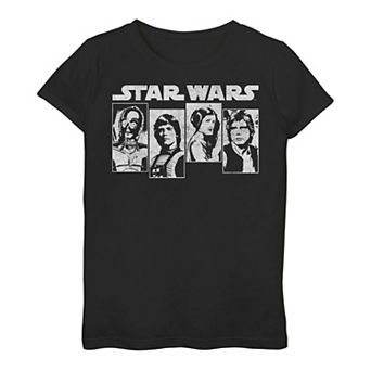 Girls 7-16 Star Wars Falcon Squad Box Up Tee