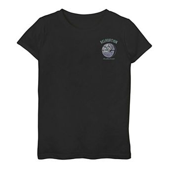 Girls 3-16 Star Wars "Relaxation Is Useless To Resist" Death Star Tee