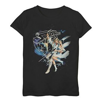 Girls 3-16 Star Wars Vintage Love Logo Tee