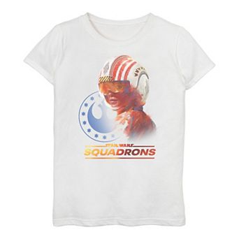 Girls 3-16 Star Wars: Squadrons Rebel Pilot Logo Tee