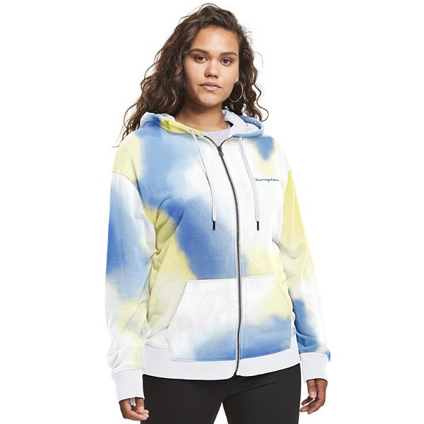 Plus Size Champion® Campus French Terry Zip-Front Hoodie