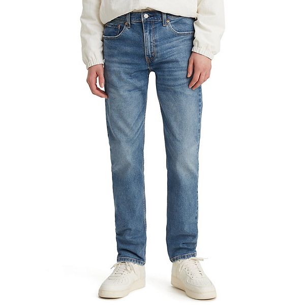 502 regular taper fit stretch jeans