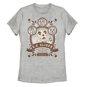 Juniors' Animal Crossing K.K. Slider At The Roost Poster Tee