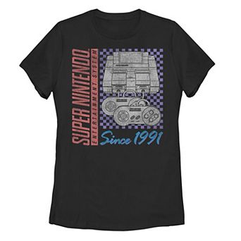 Juniors' Super Nintendo Since 1991 Tee
