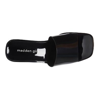 madden girl Palacee Women's Block Heel Slide Sandals