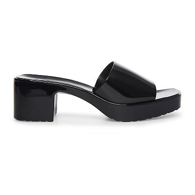 madden girl Palacee Women's Block Heel Slide Sandals