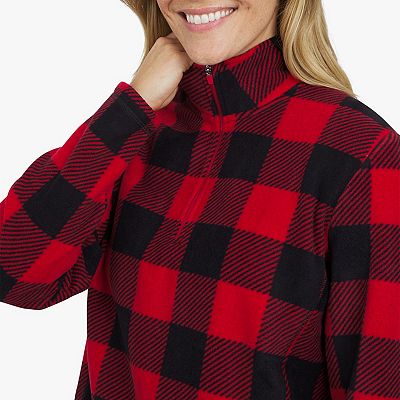 Sweat-shirt à Zip Lands' End Pour Femme - Taille M - Blanc - Polaire - Occasion Très Bon état