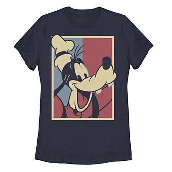 Disney's Goofy Americana Split Poster Graphic Tee