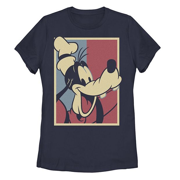 Disney's Goofy Americana Split Poster Graphic Tee