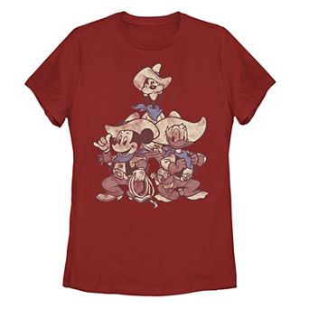 Disney's Mickey And Friends Vintage Western Portrait Tee