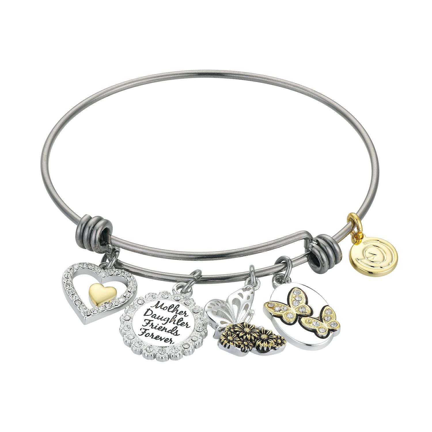 Daughter, 'Most Precious Gift' Charm Bangle Bracelet