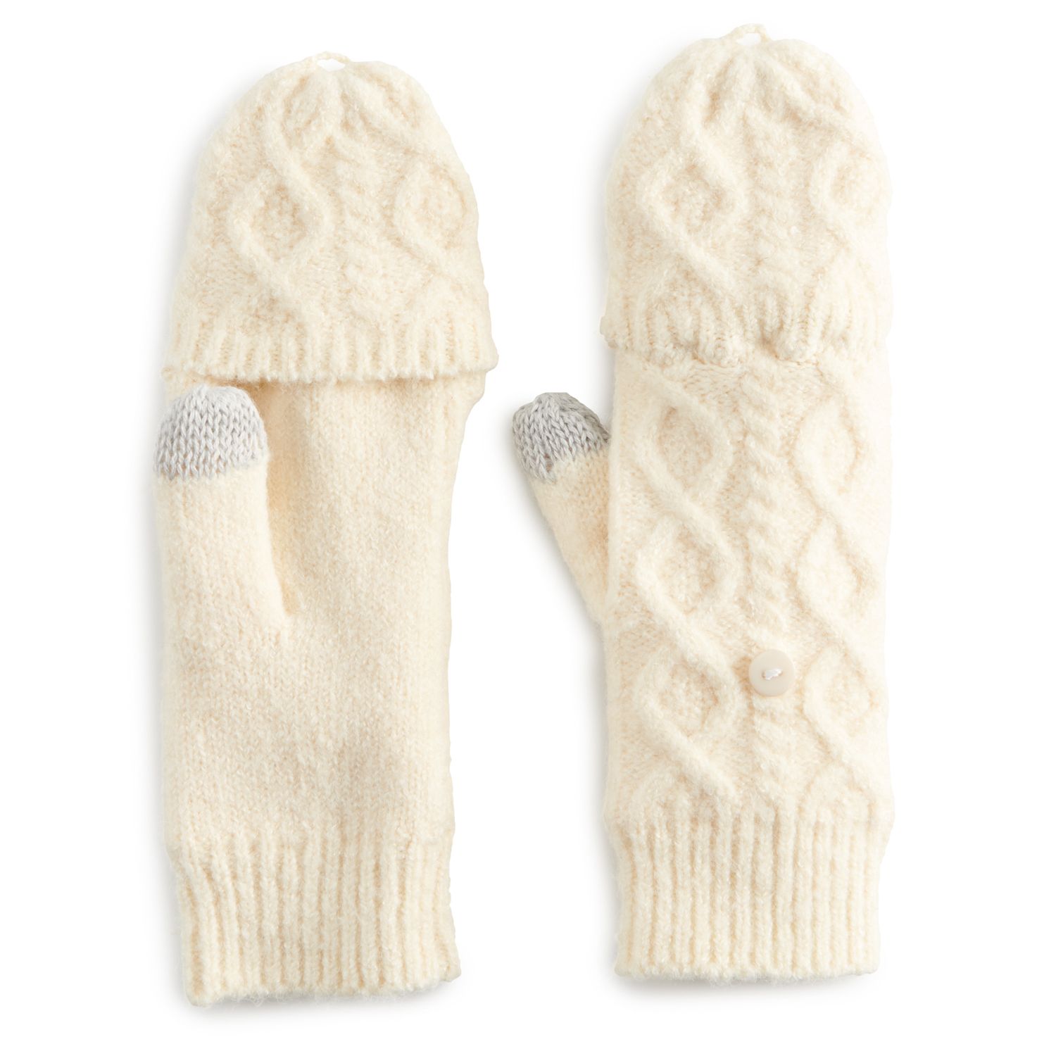 flip top gloves womens