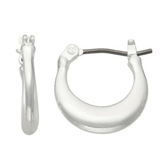 Nine West Thick & Thin Hoop Earrings