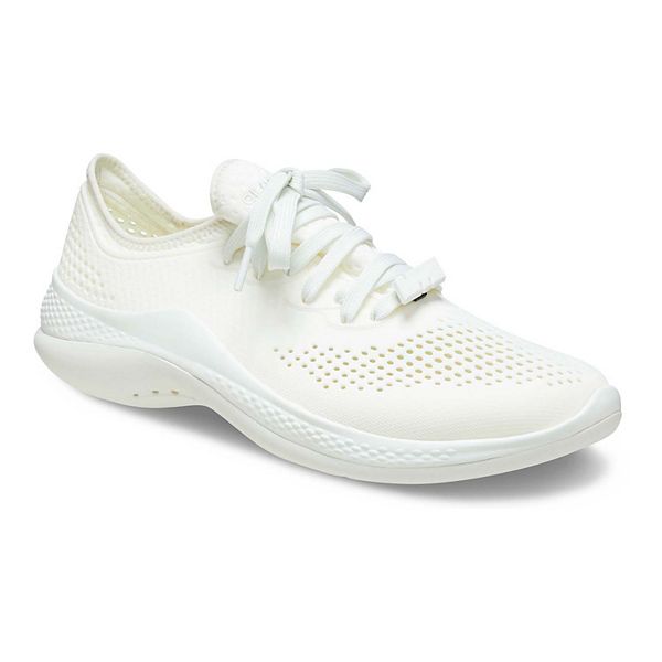 Crocs Women's LiteRide 360 Pacer Sneakers, W8, Almost White/Almost White