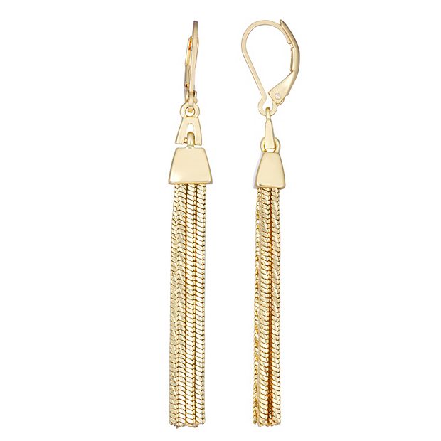 Kohls on sale tassel earrings