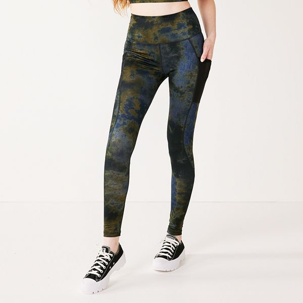 Juniors' SO® Sporty Leggings with Mesh Pockets